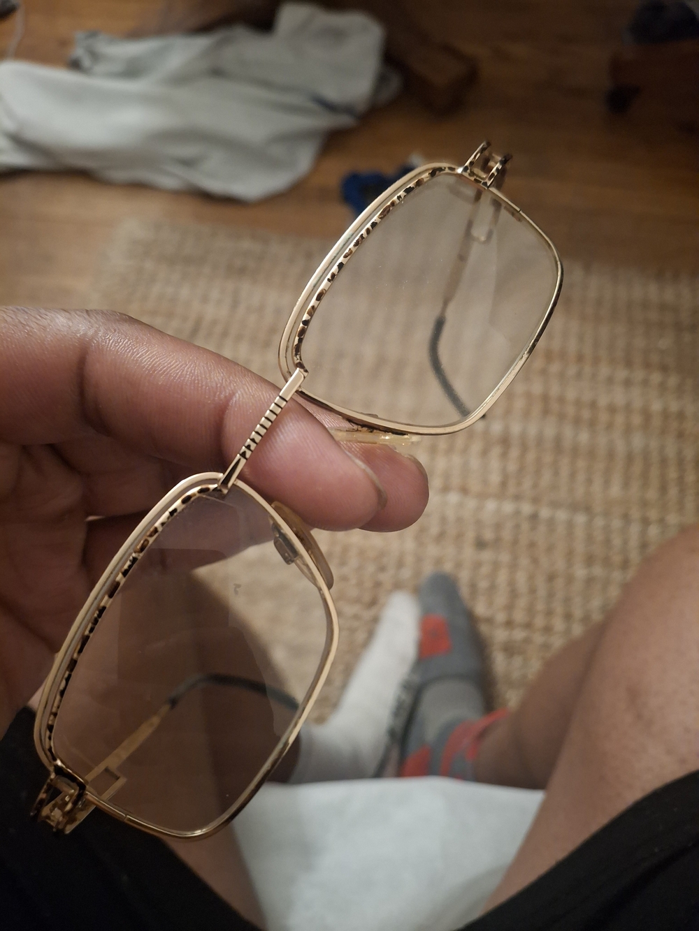 Vintage Cazal Col. 498 Gold & Brown Glasses